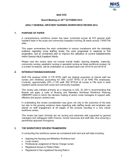 Nursing Workforce Report