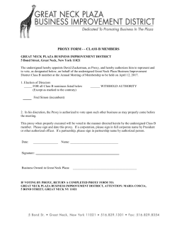 Proxy B - Shop Great Neck Plaza