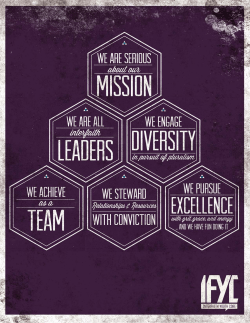 Our Values - Interfaith Youth Core