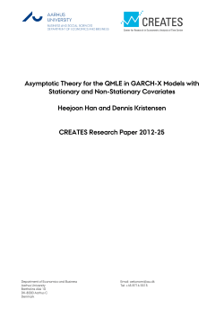 Asymptotic Theory for the QMLE in GARCH
