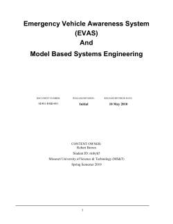 3.5 Emergency Vehicle Awareness System (EVAS)