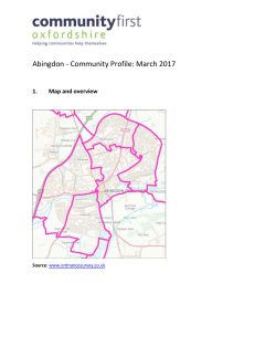 Abingdon - Community First Oxfordshire