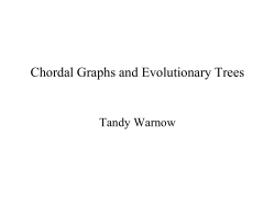 Computational problems in evolutionary tree