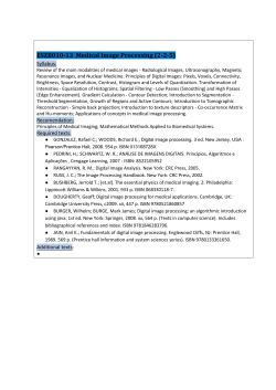 Medical Image Processing