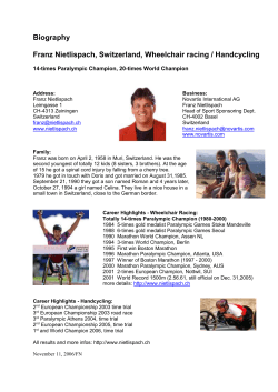 Biography in english