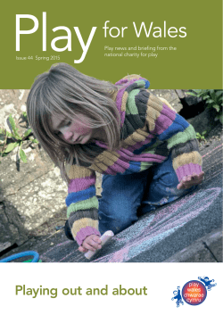 for Wales - Play Wales