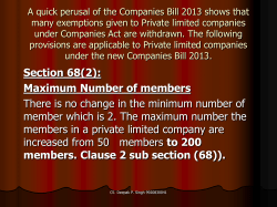 Exemption is withdrawn