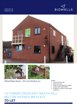 13 tower crescent neath hill milton keynes mk14 6jy to let