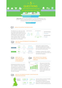 how do you define your match rate?