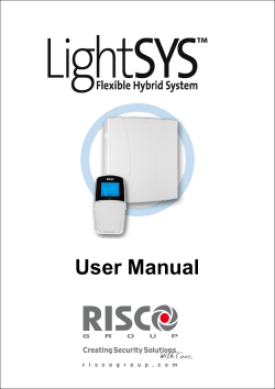 LightSYS User Manual