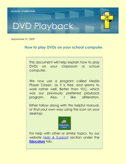 How do I play DVDs on my computer?