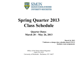 3/21 7:30-8:50 pm - Simon Business School