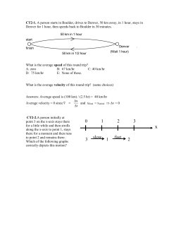 Ch2CTans - University of Colorado Boulder