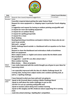 General class issues/requests/suggestions Councillor enquired