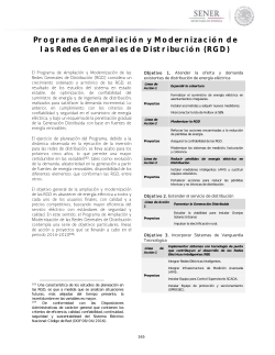 6. Programa de Ampliaci&oacute;n y Modernizaci&oacute;n de las Redes