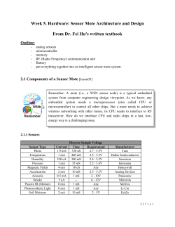 Tele-Healthcare Hardware Design