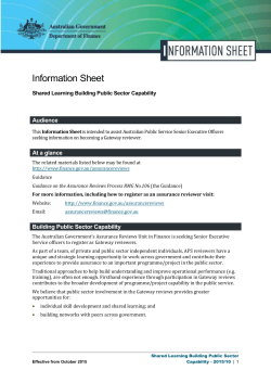 Shared Learning Building Public Sector Capability
