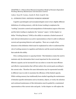 A Hierarchical Biased-Competition Model of Domain