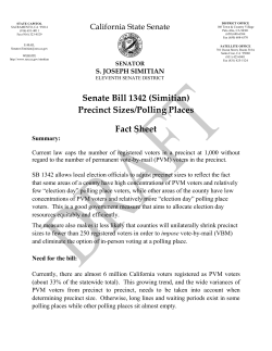 SB 1342 "Fact Sheet"
