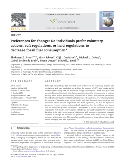 Preferences for change: Do individuals prefer