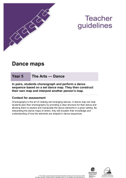 Dance maps