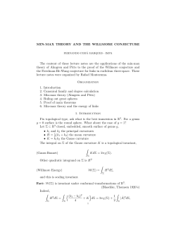 Min-Max Theory and the Willmore Conjucture