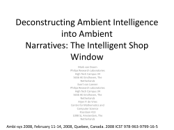 The Intelligent Shop Window