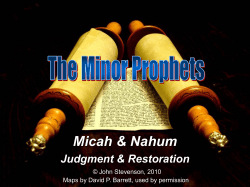 Minor Prophets