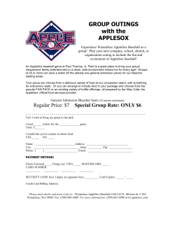 group outings - Wenatchee AppleSox
