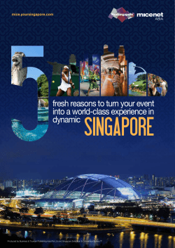 fresh reasons to turn your event into a world
