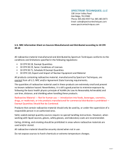 Printer Friendly PDF - Spectrum Techniques