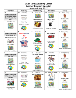 Document - Silver Spring Learning Center