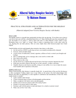 practical strategies and alternatives for the holiday season