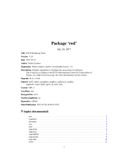 Package `red`