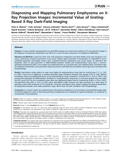 Diagnosing and mapping pulmonary emphysema on X