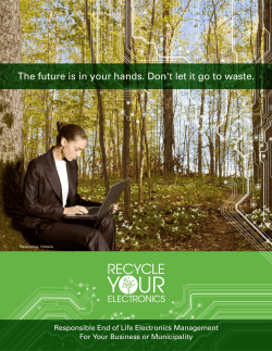 The future is in your hands. Don`t let it go to waste.