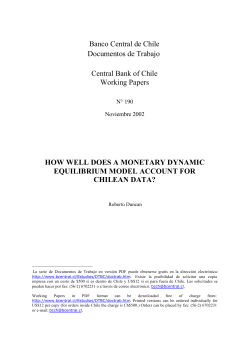 How Well Does a Monetary Dynamic Equilibrium Model