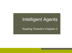 Intelligent Agents