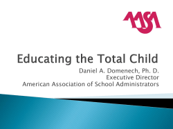 Educating the Total Child