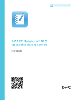 SMART Notebook 16.2 user`s guide