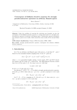 Convergence of Ishikawa iterative sequence for strongly