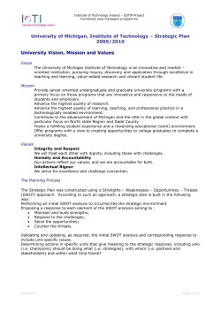 Programme 3 &ndash; case study &ndash; Michigan IT