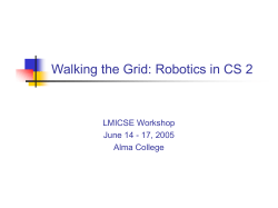 RoboticsDataStr - Alma College MCS Server
