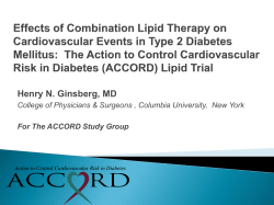 Glycemia Intervention Data Report