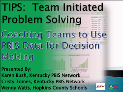 TIPS for Behavior Institute 2017 Final Copy