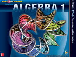 Glencoe Algebra 1