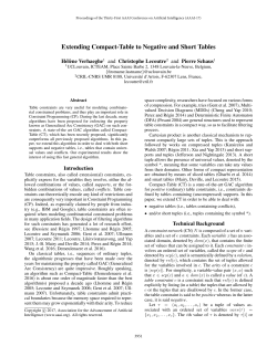 Extending Compact-Table to Negative and Short Tables