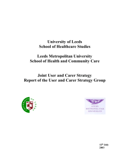 Strategy - University of Leeds