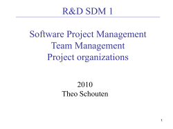 Action Oriented Role