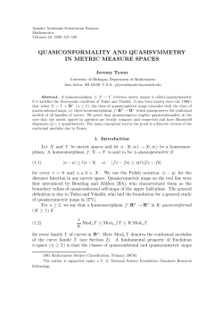 quasiconformality and quasisymmetry in metric measure spaces